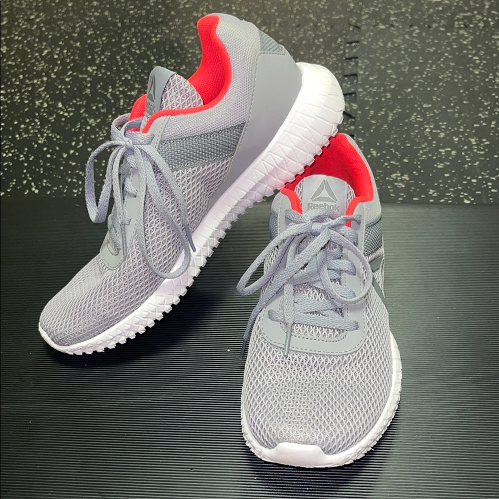 Reebok Flexagon Energy TR Women's Athletic Shoes - Gray and Red